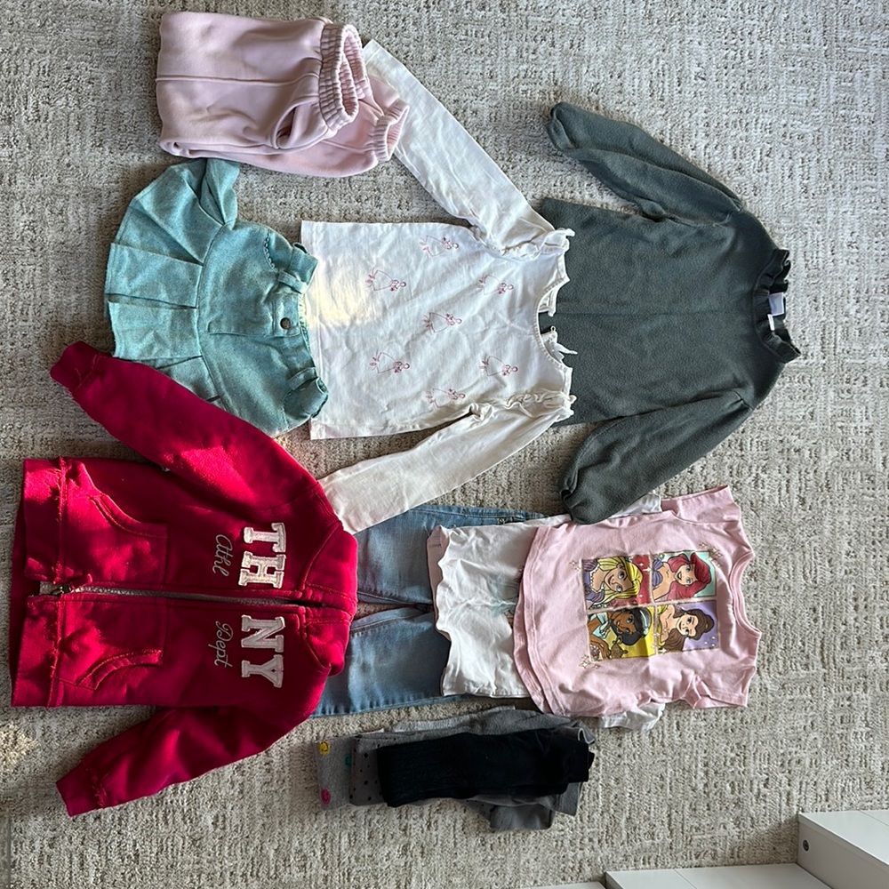 Girls bundle size 3-4t